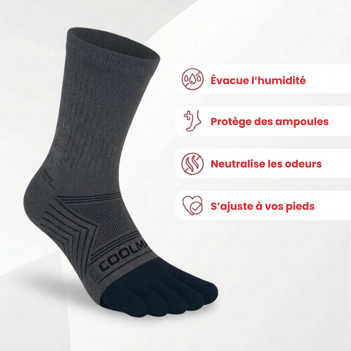 COOLMAX - Hauteur mi-mollet